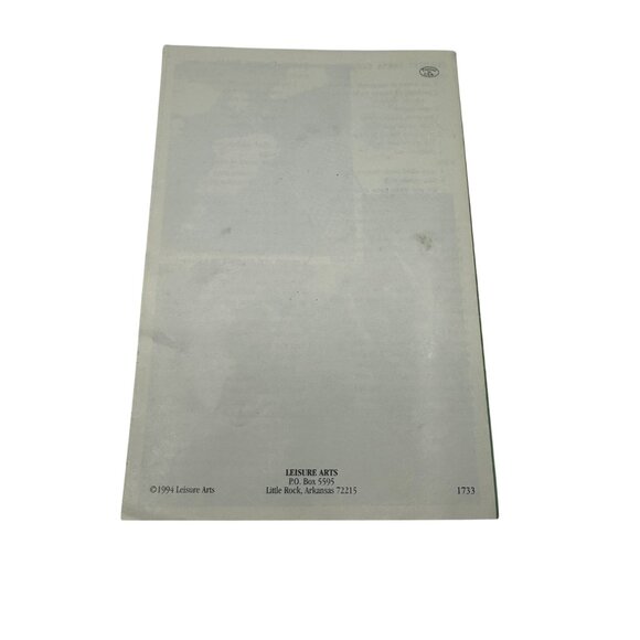 Santas In The Kitchen Craft Book Leisure Arts 1994 Christmas Decor Ideas - Picture 2 of 4